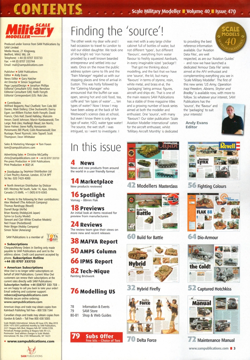 Scale Military Modeller International 2010-470